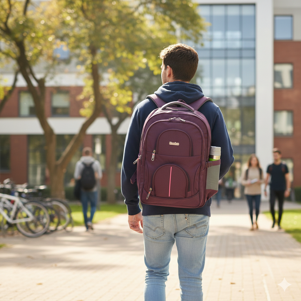 Bluezone Classic Backpack (Wine)