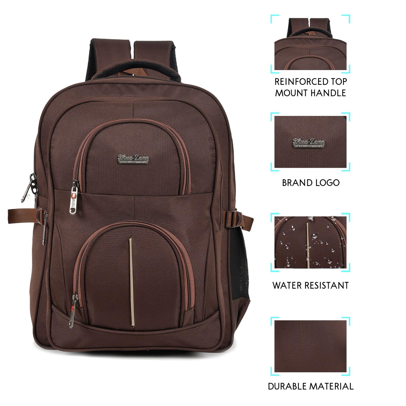 Bluezone Classic Backpack (Brown)